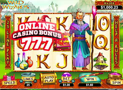 Wild Wizards Online Slots Game Reviews At RTG Casinos